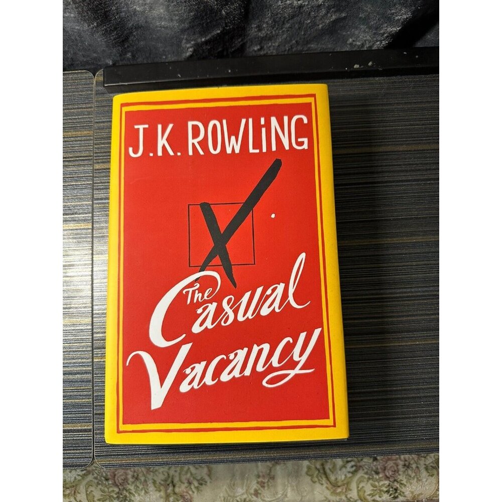 JK Rowling The Casual Vacancy 2012 Hardcover 1st Edition‎ 1st Printing 1st Owner